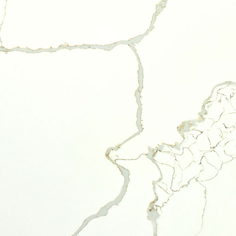 New Calacatta Laza Gold slab sample