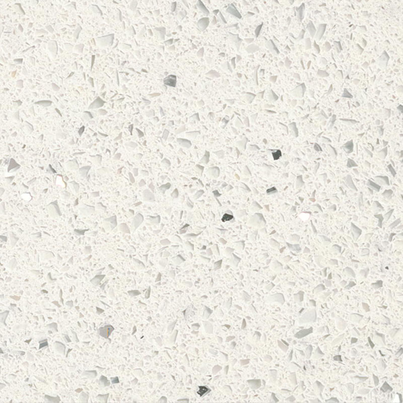 Sparkling White slab sample