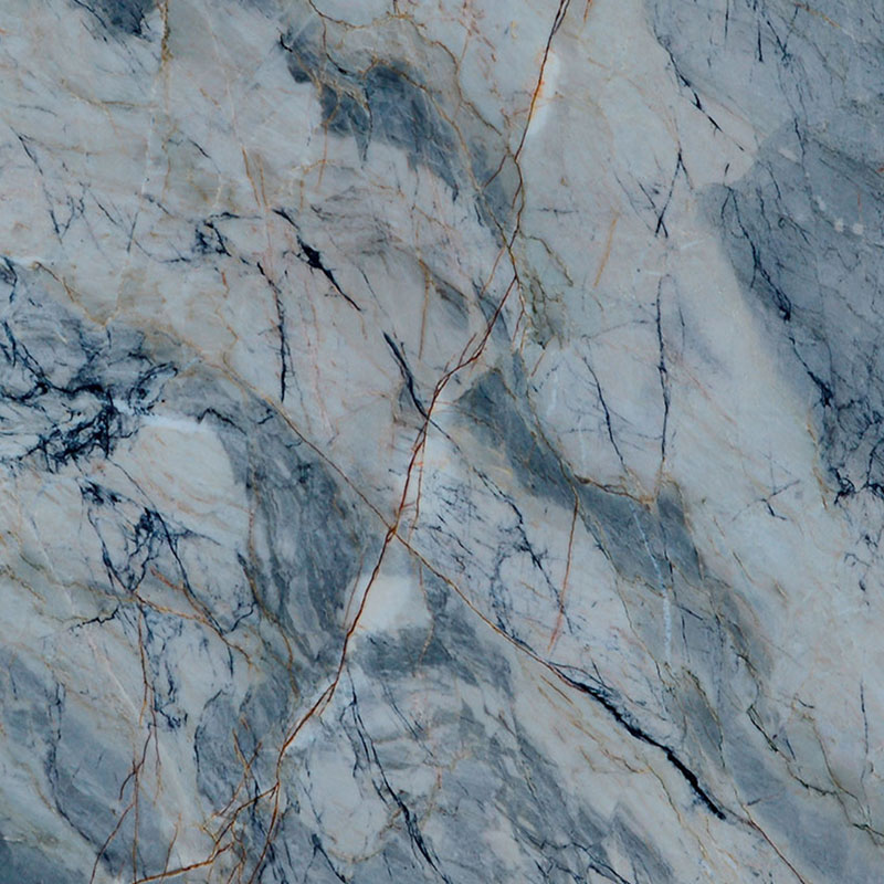 Blue Lava slab detail