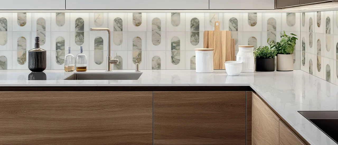 Calacatta Miraggio Duo Quartz Countertop
