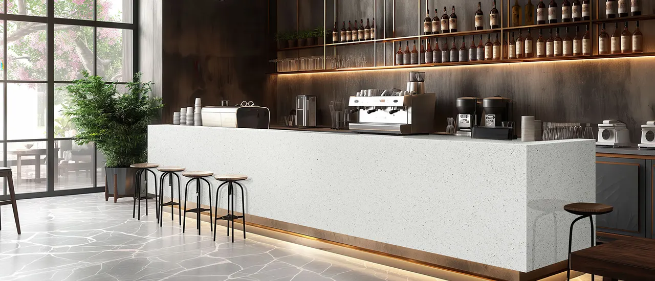 Sparkling White Quartz Vignette