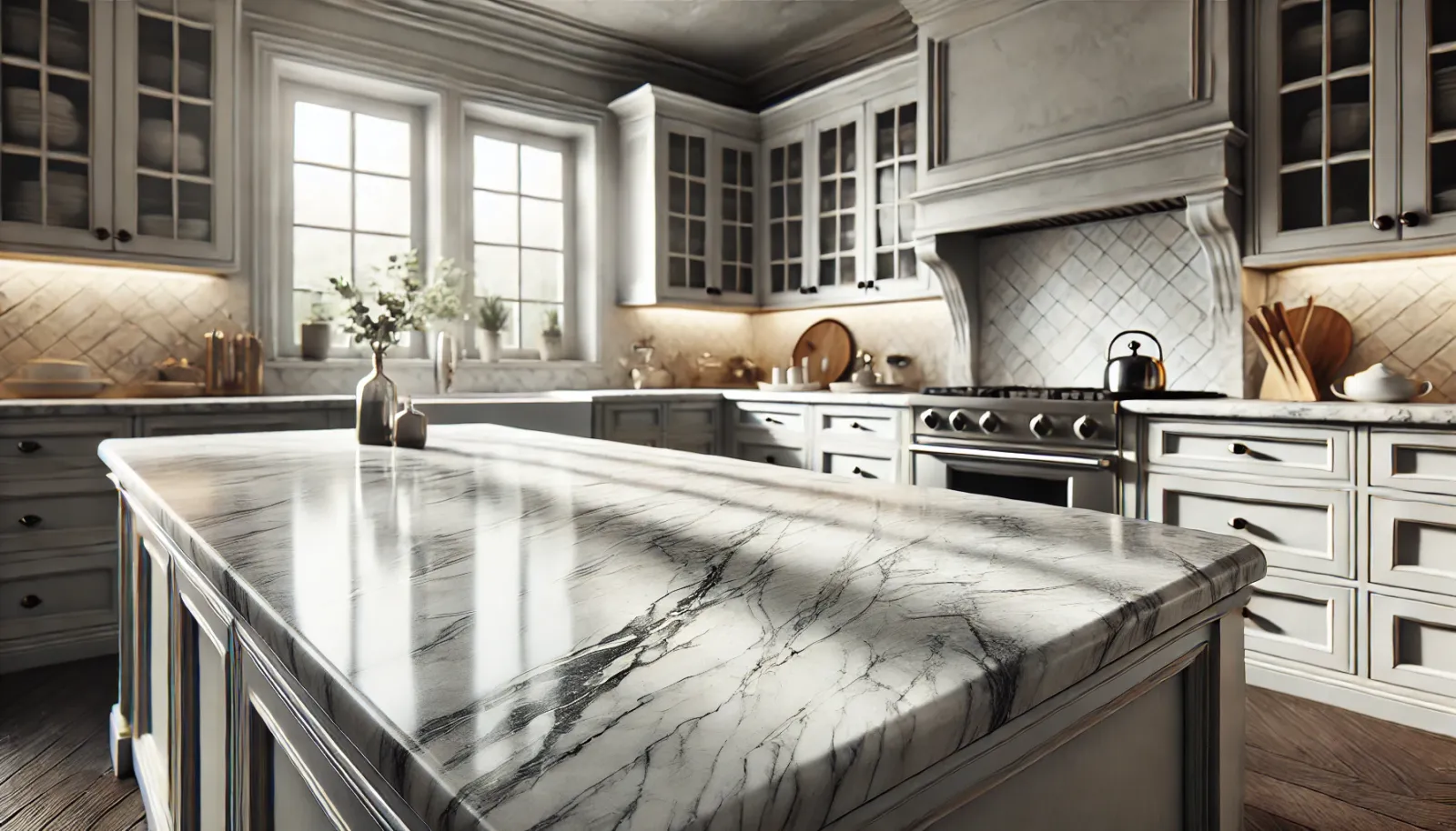 Marble Countertop Instalation