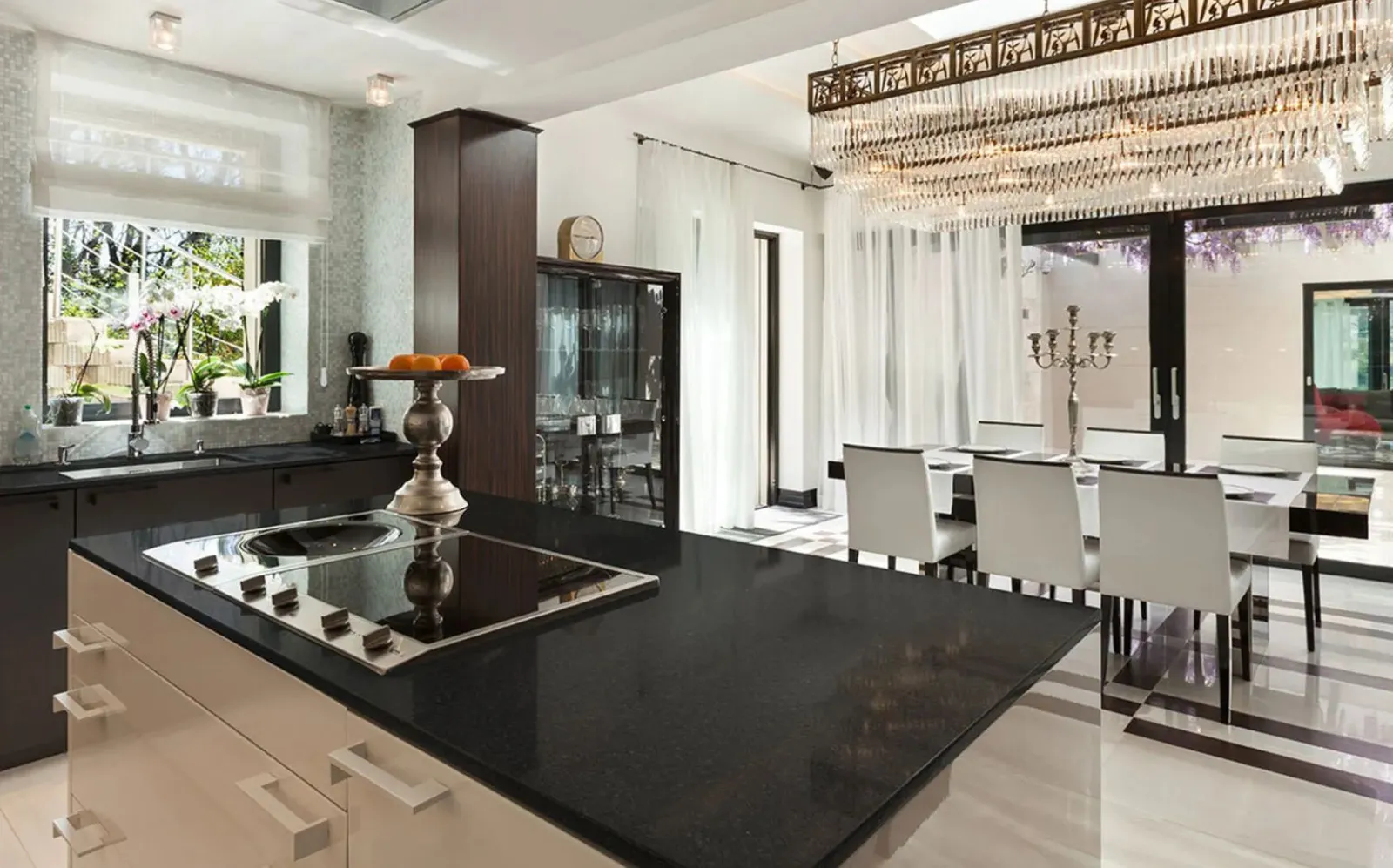 Leathered Granite Countertops for Kitchen