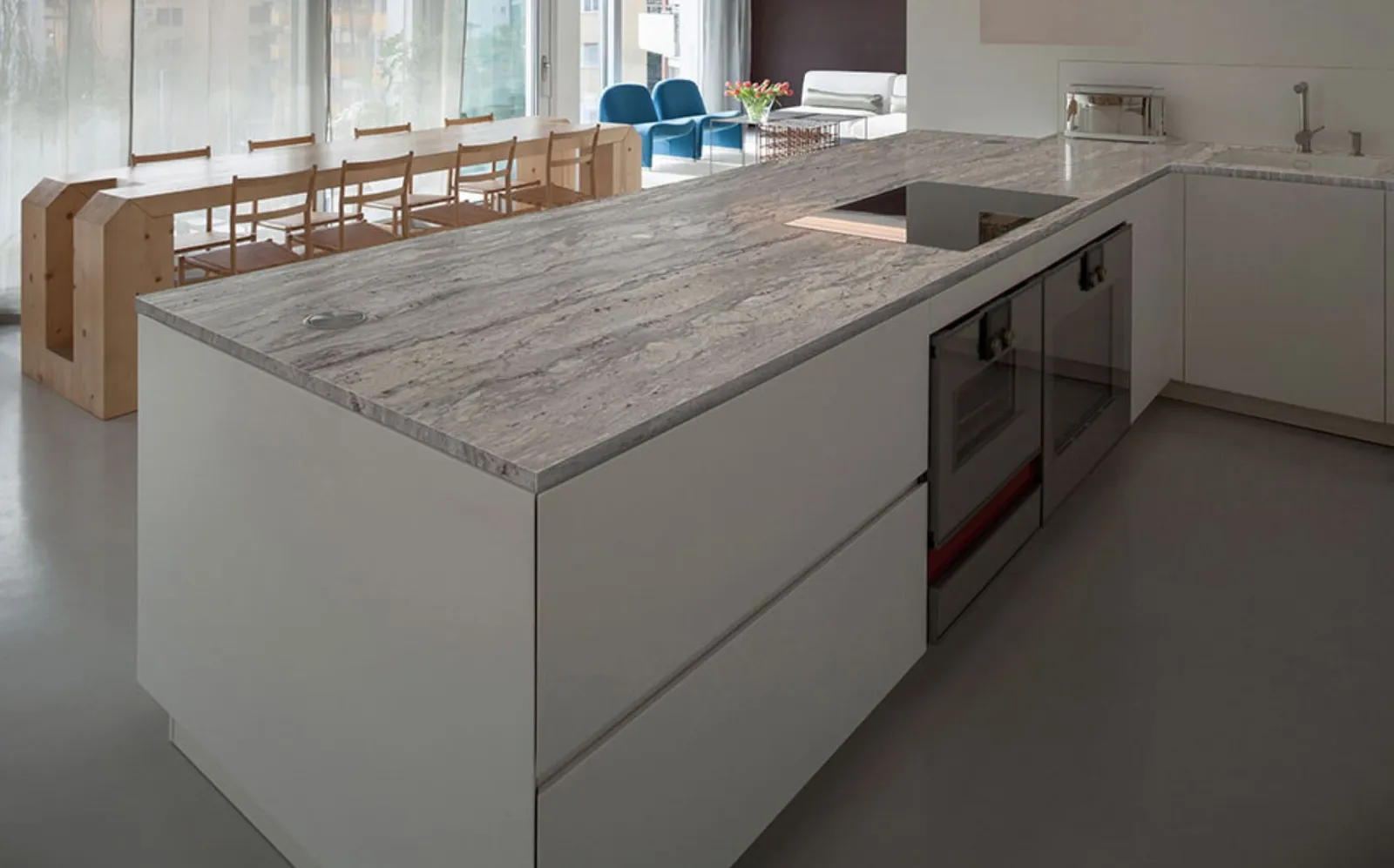 New River White Granite
