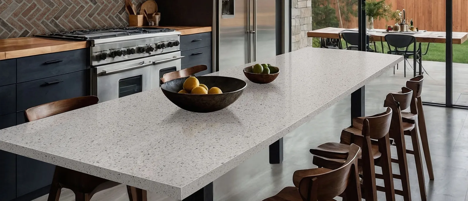 Peppercorn Quartz Countertop
