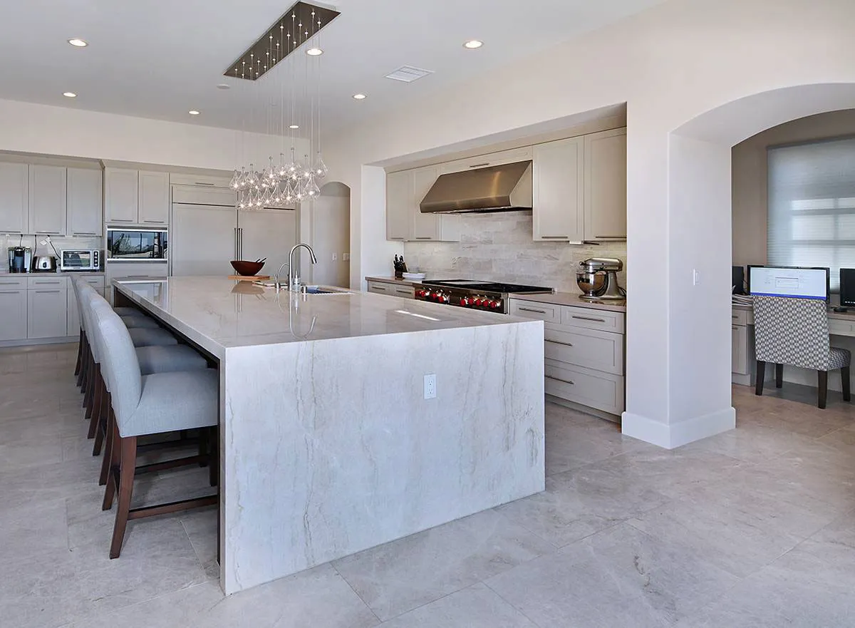 What Color Cabinets Go With Taj Mahal Quartzite